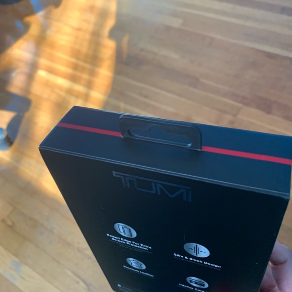 TUMI wallet folio iPhone case NEW! BLACK (magnet phone case also avail) - Picture 10 of 13